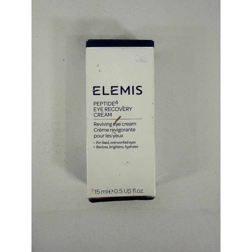 ELEMIS Peptide4 Eye Recovery Cream, Reviving Eye Cream, 0.5 Fl Oz NEW in box
